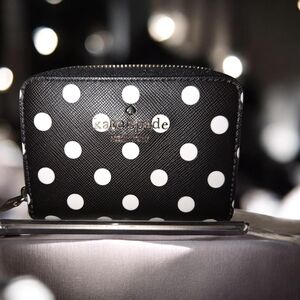 Kate Spade Polka Dot Compact Wallet